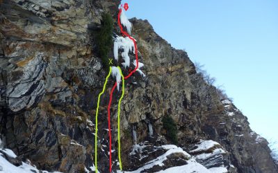 Doccia Fredda – sito dry tooling e ghiaccio